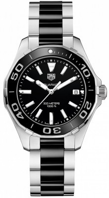 AAA Replica Tag Heuer Aquaracer Quartz 35mm Ladies Watch way131a.ba0913